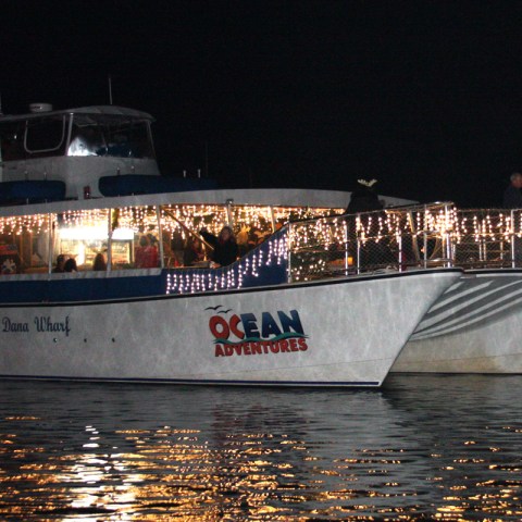 a large ship in a body of water